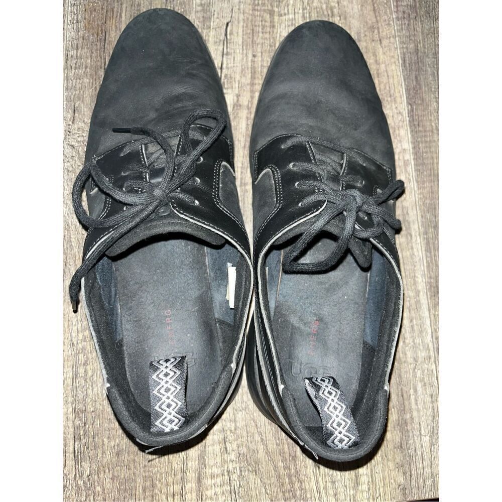 UGG Australia Men's Union Derby Size 11.5 Waterproof Leather Oxford Shoes 110469 - Picture 7 of 8